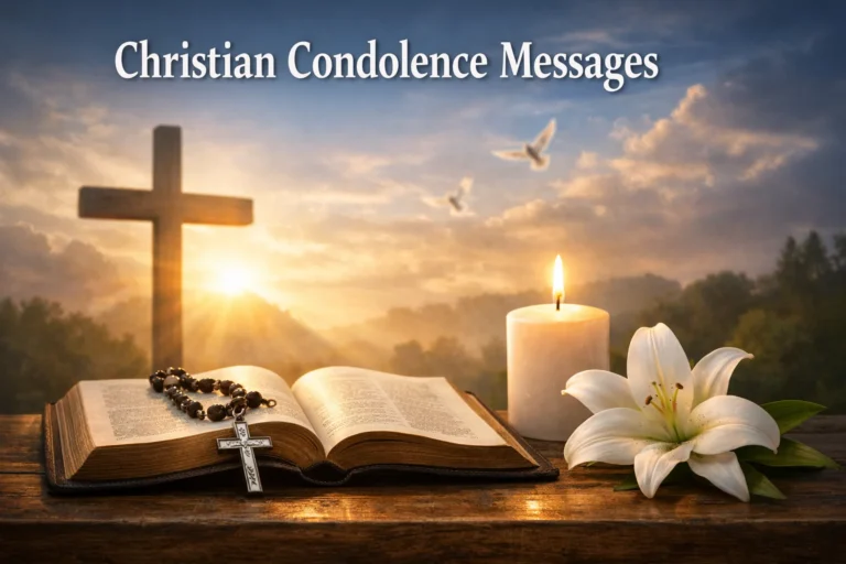 201+Christian Condolence Messages