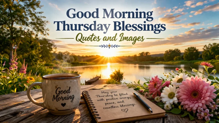 201+Good Morning Thursday Blessings Quotes and Images