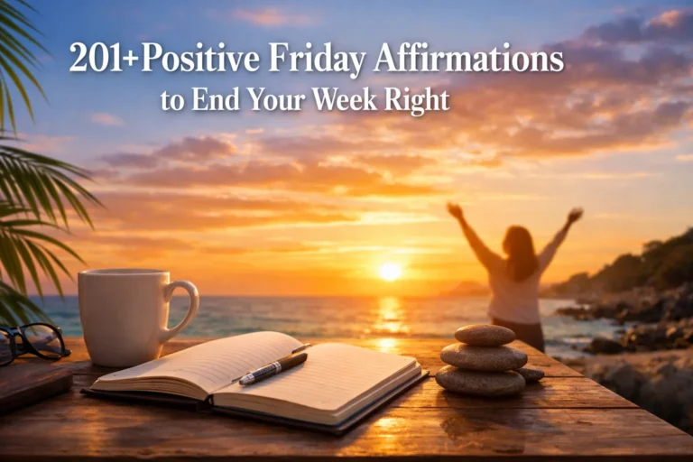 201+Positive Friday Affirmations to End Your Week Right