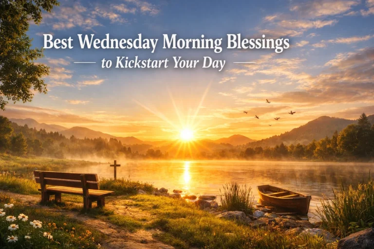 Best Wednesday Morning Blessings to Kickstart Your Day