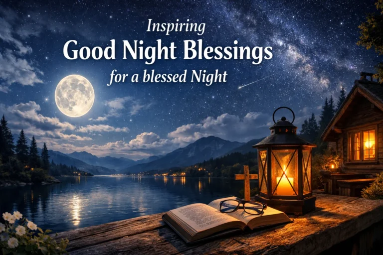 Inspiring Good Night Blessings for a blessed Night