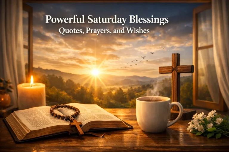 Powerful Saturday Blessings Quotes, Prayers, and Wishes