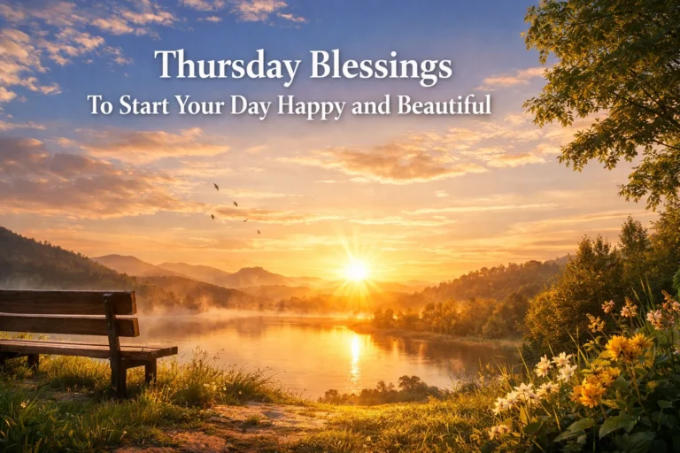 Thursday Blessings To Start Your Day Happy and Beautiful