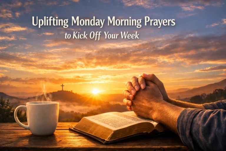 Uplifting Monday Morning Prayers to Kick Off Your Week