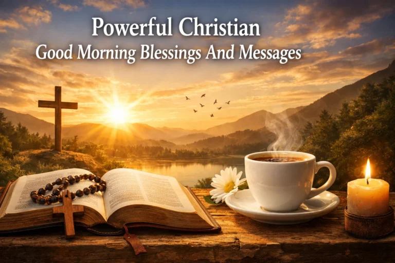 Powerful Christian Good Morning Blessings And Messages