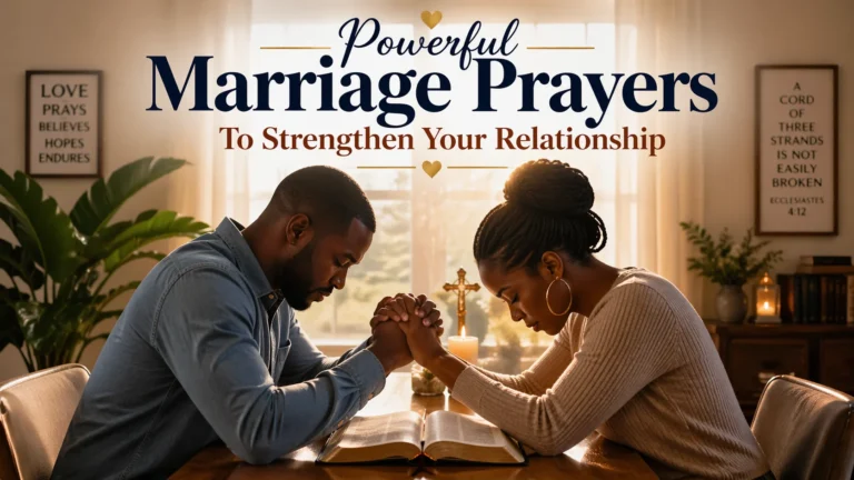Powerful Marriage Prayers To Strengthen Your Relationship