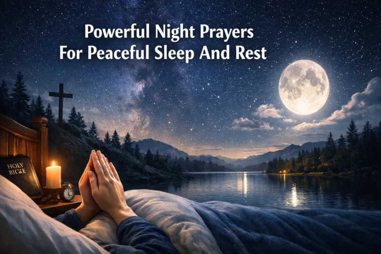 Powerful Night Prayers For Peaceful Sleep And Rest