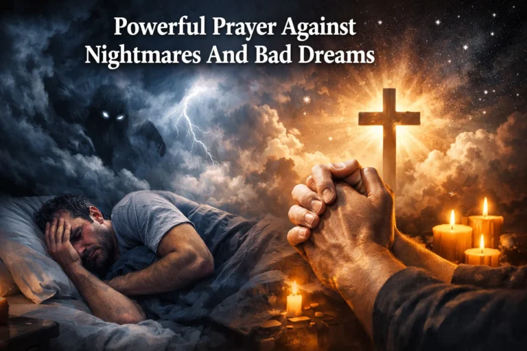 Powerful Prayer Against Nightmares And Bad Dreams
