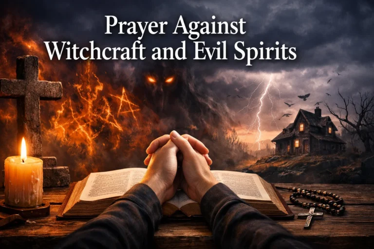Prayer Against Witchcraft and Evil Spirits