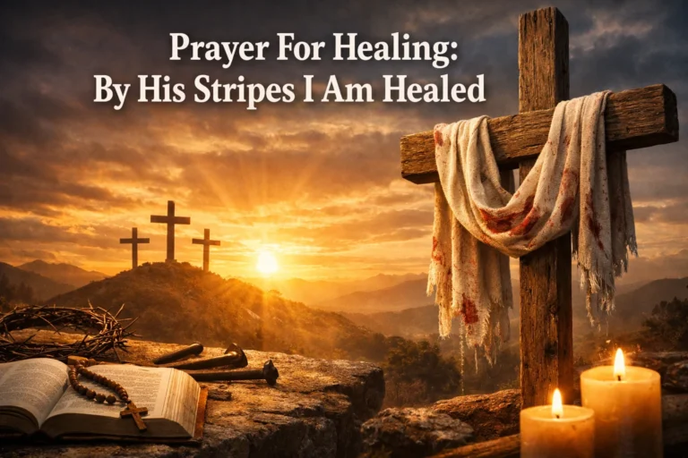 Prayer For Healing: By His Stripes I Am Healed