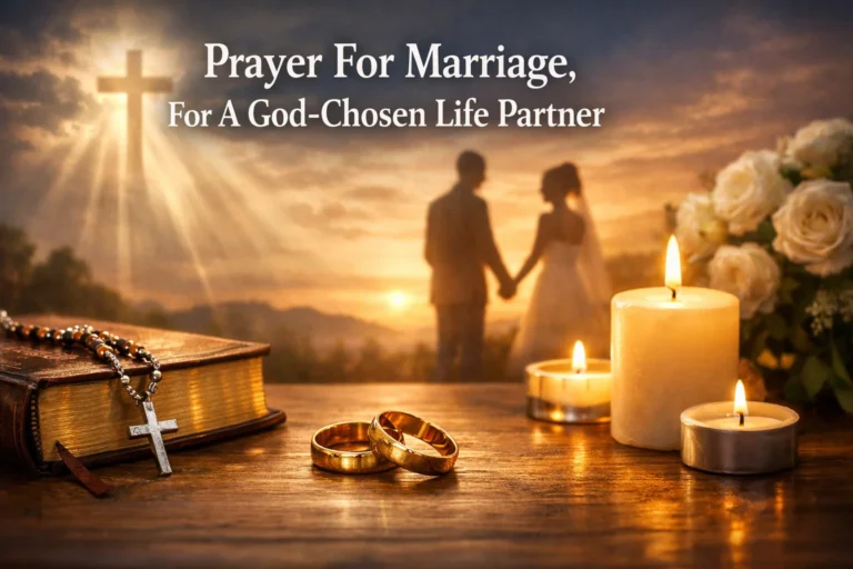 Prayer For Marriage, For A God-Chosen Life Partner