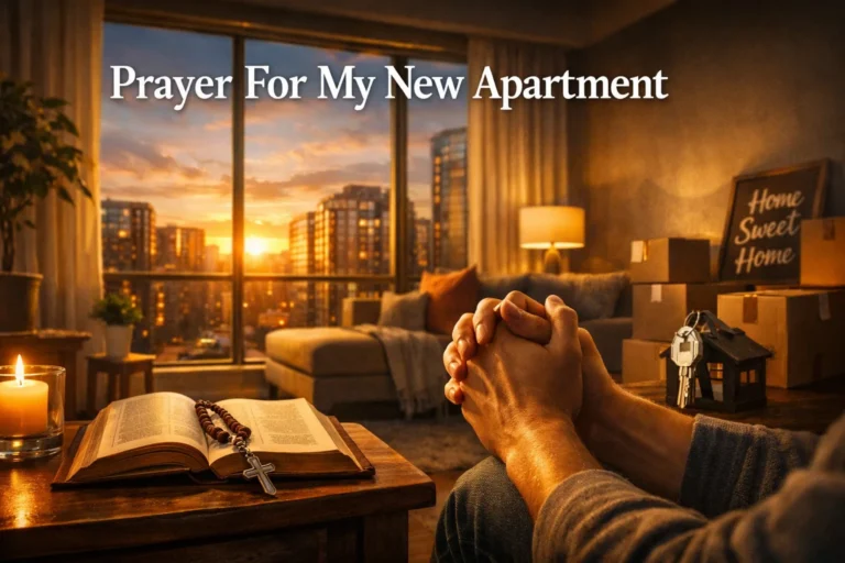 Prayer For My New Apartment