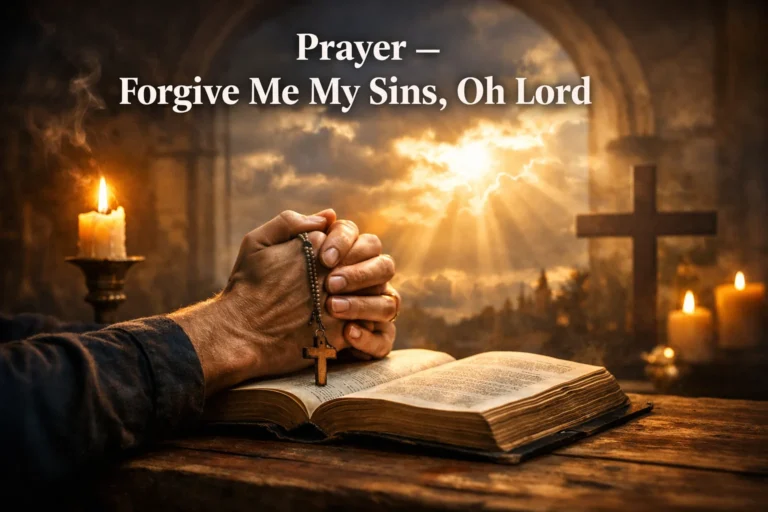 Prayer – Forgive Me My Sins, Oh Lord