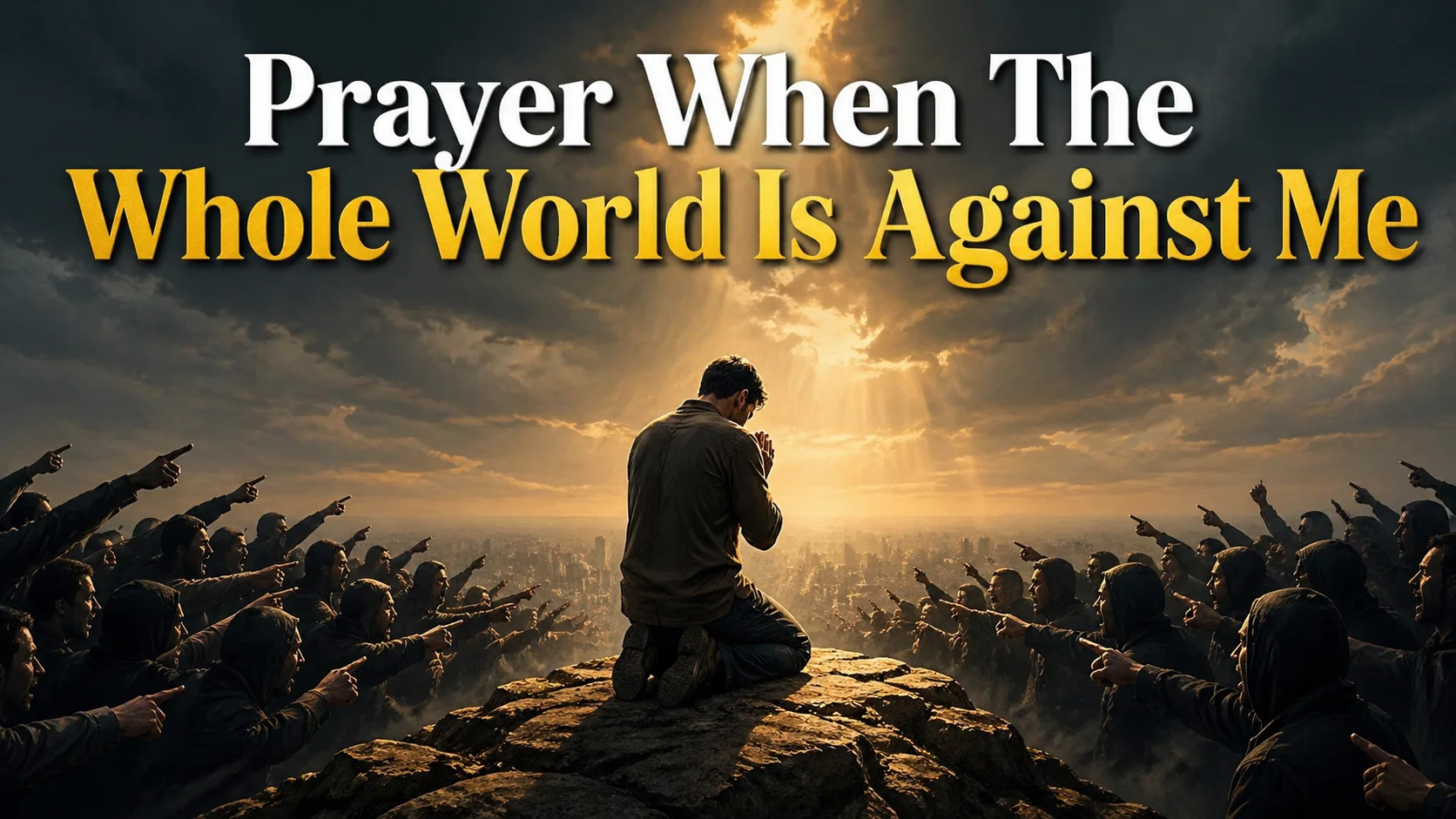 Prayer When The Whole World Is Against Me