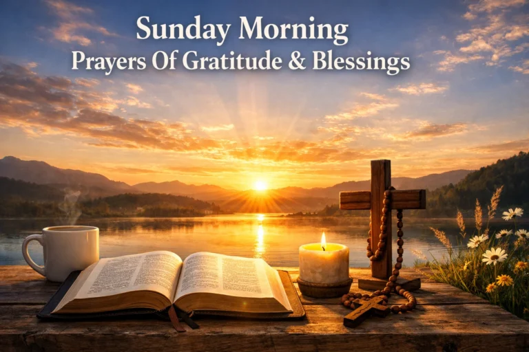 Sunday Morning Prayers Of Gratitude & Blessings