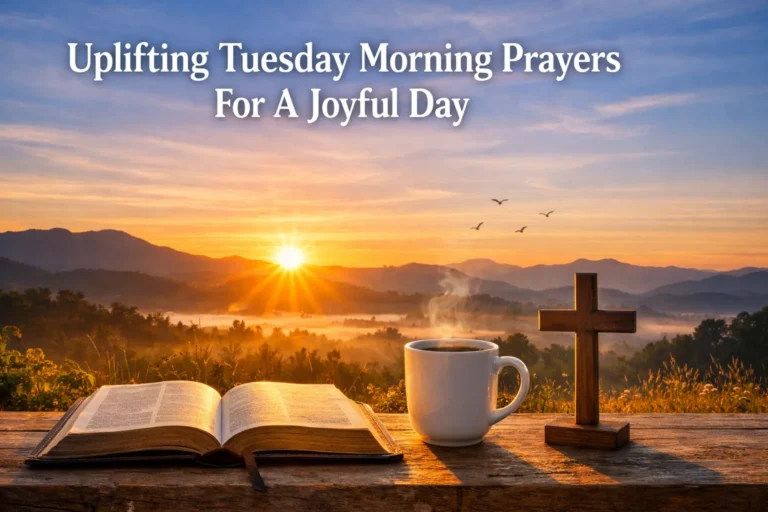 Uplifting Tuesday Morning Prayers For A Joyful Day