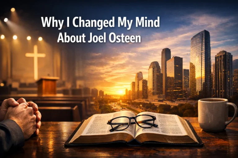Why I Changed My Mind About Joel Osteen