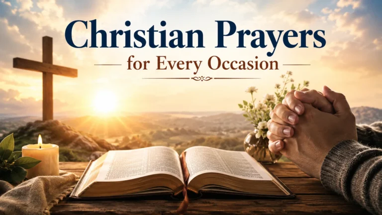 Christian Prayers for Every Occasion
