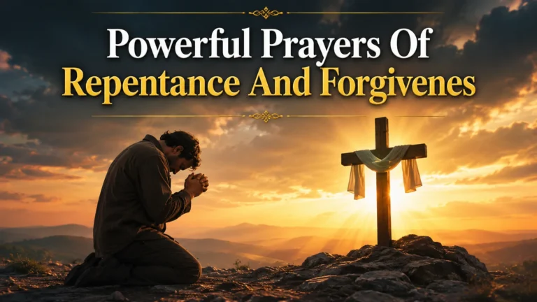 Powerful Prayers Of Repentance And Forgivenes