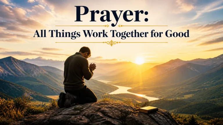 Prayer: All Things Work Together for Good