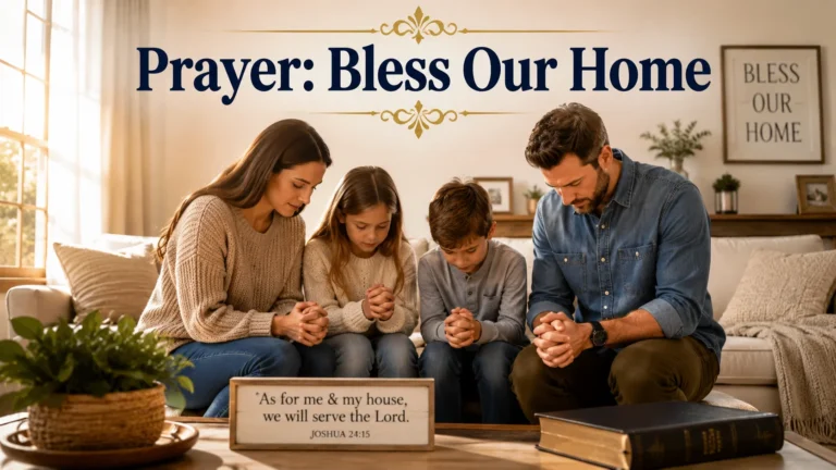 Prayer: Bless Our Home