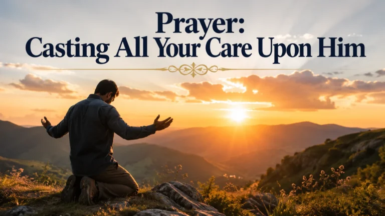 Prayer: Casting All Your Care Upon Him