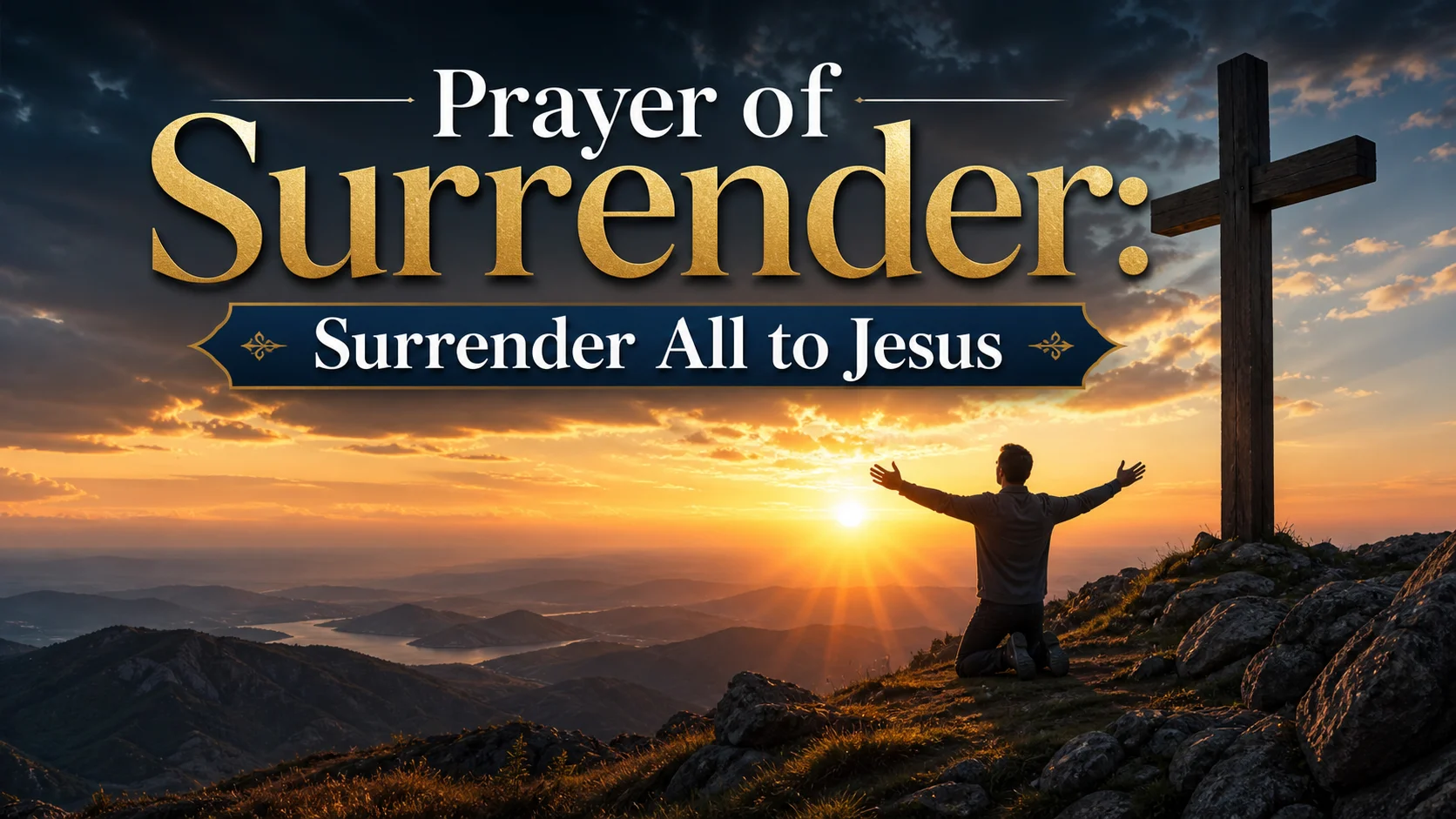Prayer of Surrender: Surrender All to Jesus