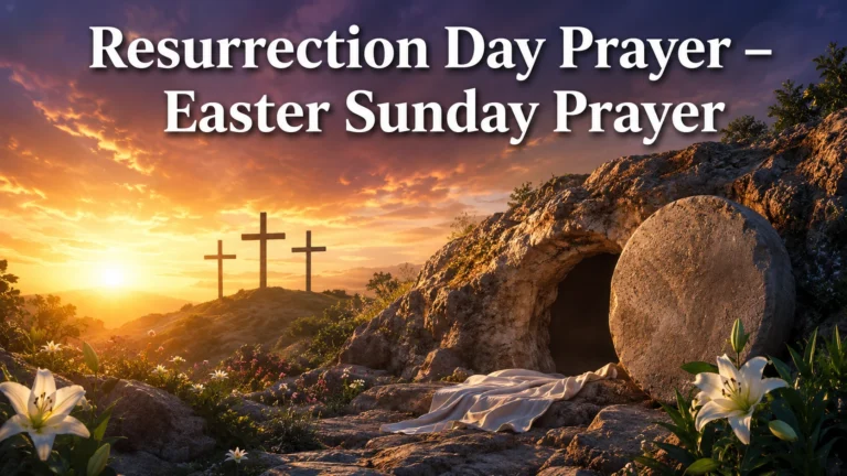 Resurrection Day Prayer – Easter Sunday Prayer