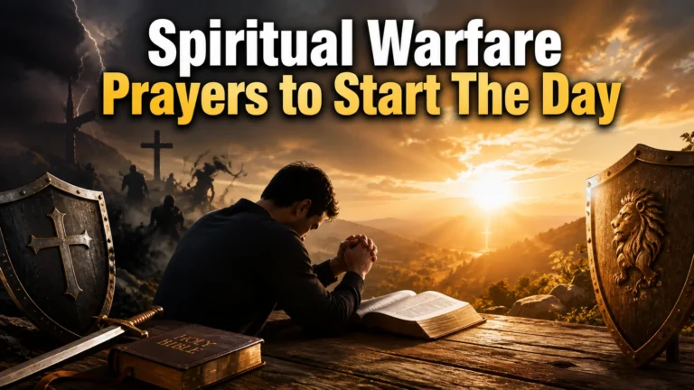 Spiritual Warfare Prayers to Start The Day