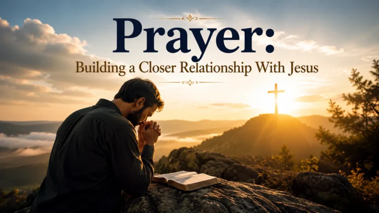 Prayer: Building a Closer Relationship With Jesus
