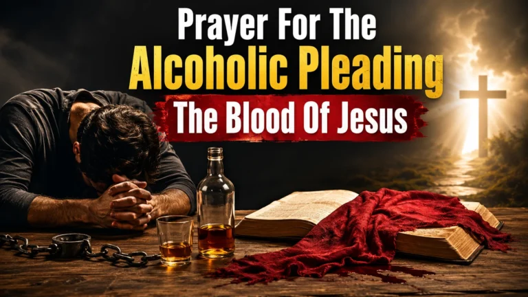 Prayer For The Alcoholic Pleading The Blood Of Jesus