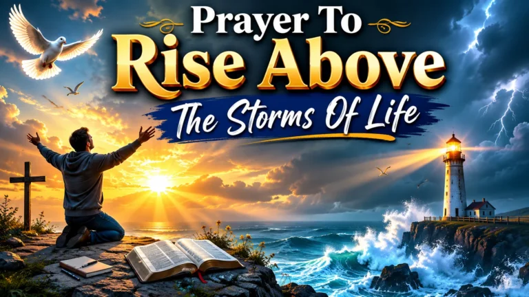 Prayer To Rise Above The Storms Of Life