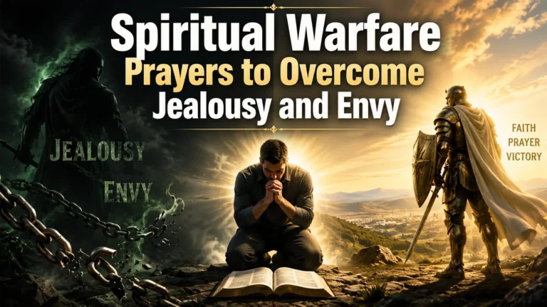 Spiritual Warfare Prayers to Overcome Jealousy and Envy